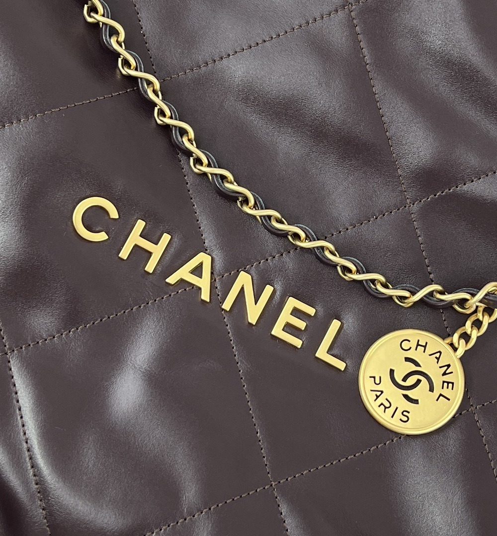 [REP 1:1] Chanel 22 Medium Handbag Yellow/Grey/Brown/Dark Blue/Pink/Jade Green/White For Women 37cm / 14.5in