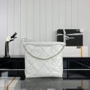[REP 1:1] Chanel 22 Medium Handbag Yellow/Grey/Brown/Dark Blue/Pink/Jade Green/White For Women 37cm / 14.5in