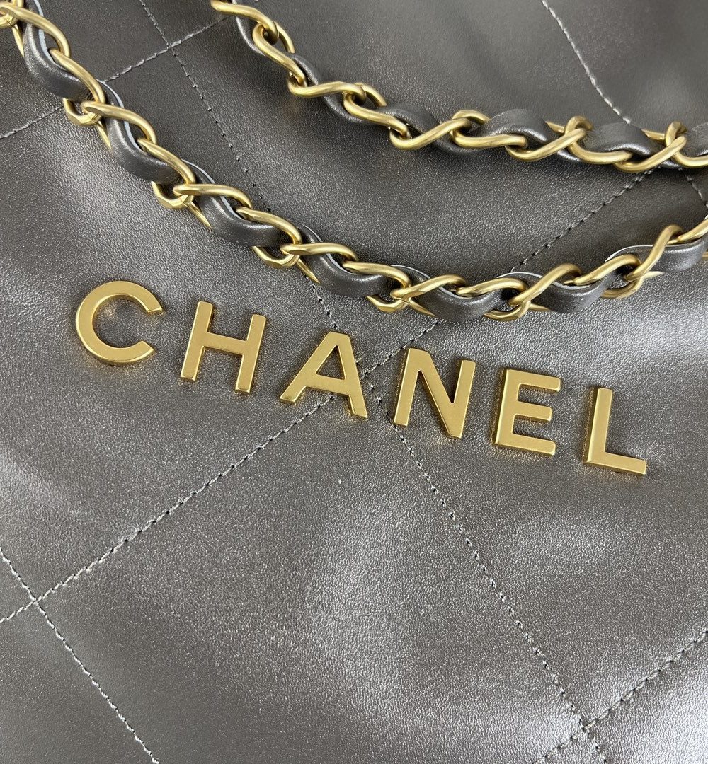 [REP 1:1] Chanel 22 Medium Handbag Yellow/Grey/Brown/Dark Blue/Pink/Jade Green/White For Women 37cm / 14.5in