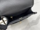 [REP 1:1] Chanel 22K Flap Bag Black For Women, Women's Bags 8.1in/20.5cm