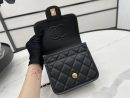 [REP 1:1] Chanel 22K Flap Bag Black For Women, Women's Bags 8.1in/20.5cm