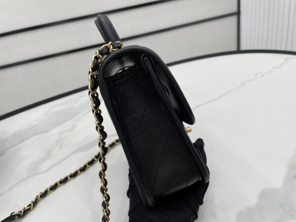 [REP 1:1] Chanel 22K Flap Bag Black For Women, Women's Bags 8.1in/20.5cm
