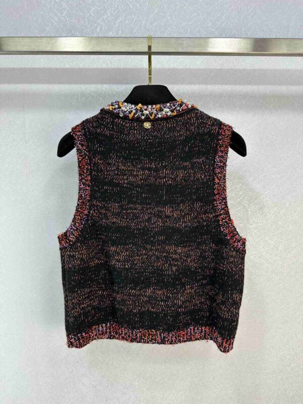 Chanel Armpit Neck Vest Black For Women