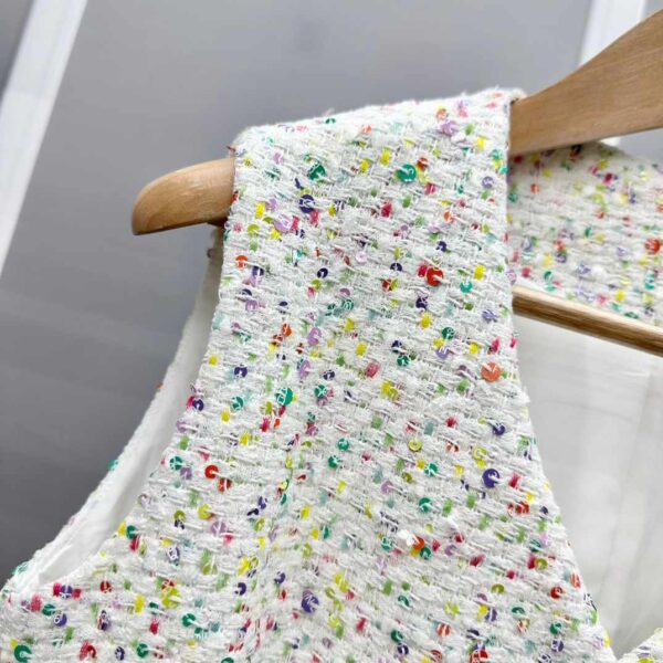 Chanel Armpit Neck Vest White For Women
