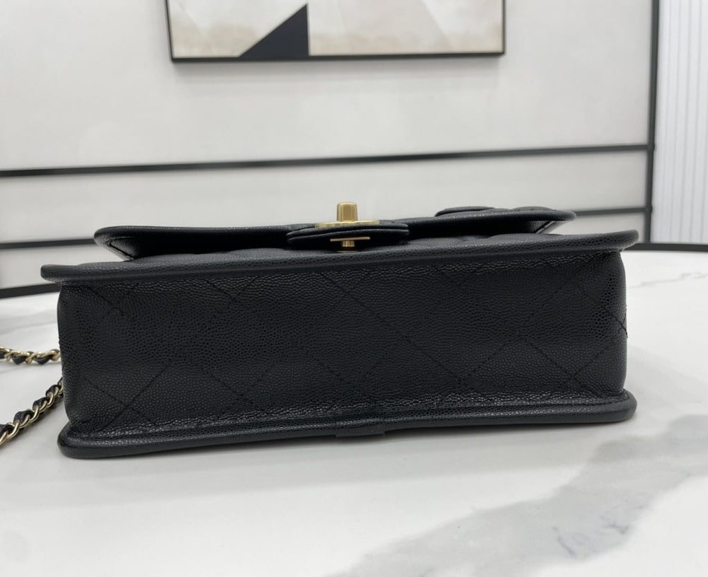 [REP 1:1] Chanel AS3653 22K Bag Black For Women, Women's Bags 9.8in/25cm