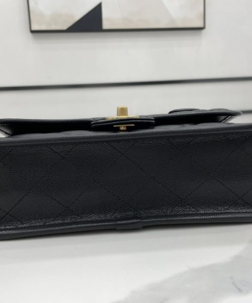 [REP 1:1] Chanel AS3653 22K Bag Black For Women, Women's Bags 9.8in/25cm