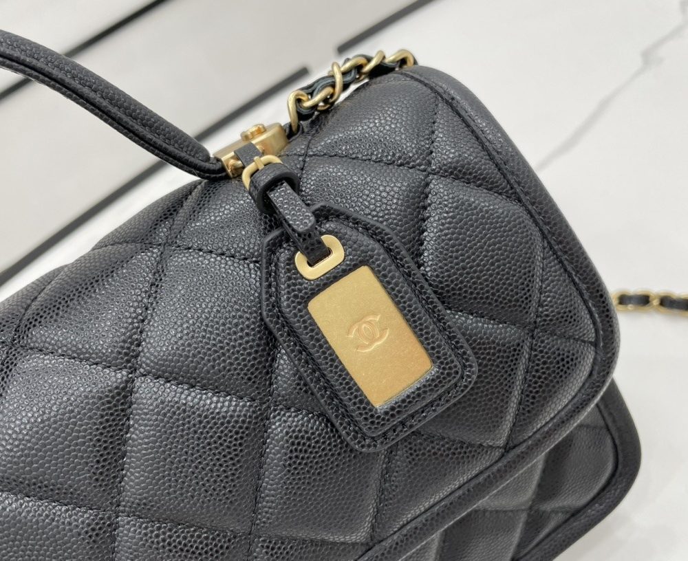 [REP 1:1] Chanel AS3653 22K Bag Black For Women, Women's Bags 9.8in/25cm