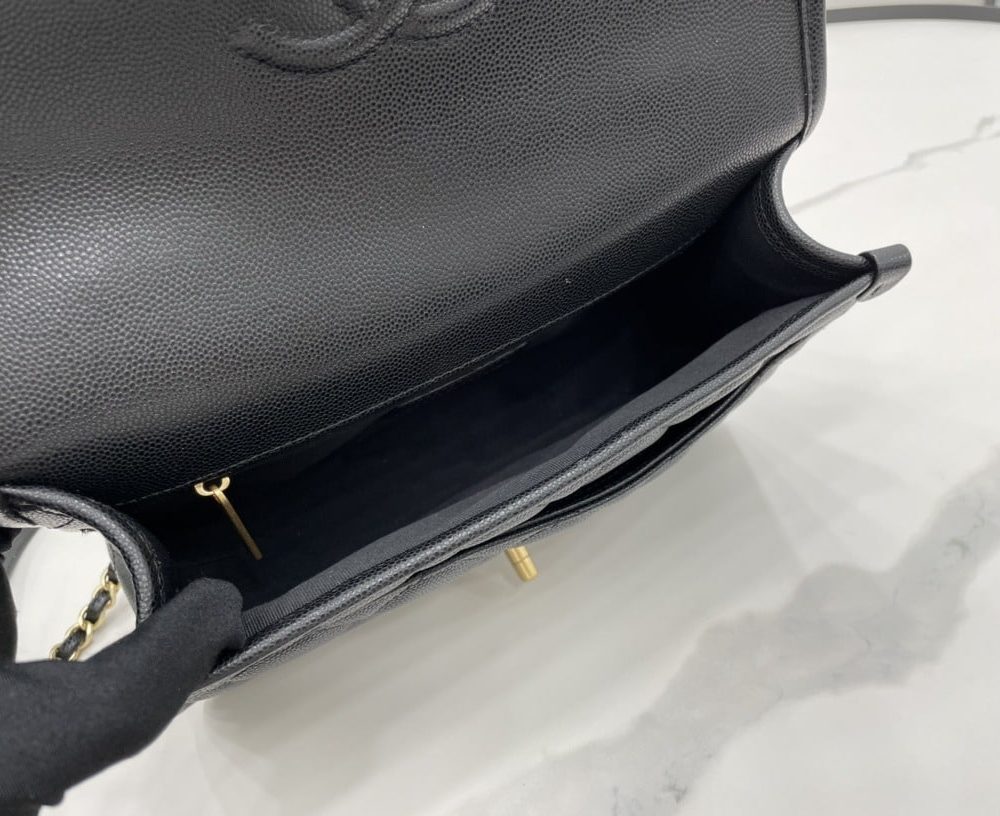 [REP 1:1] Chanel AS3653 22K Bag Black For Women, Women's Bags 9.8in/25cm