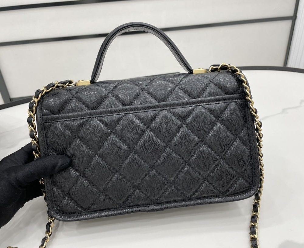 [REP 1:1] Chanel AS3653 22K Bag Black For Women, Women's Bags 9.8in/25cm