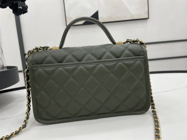 [REP 1:1] Chanel AS3653 22K Bag Dark Green For Women, Women's Bags 9.8in/25cm