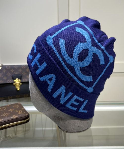 Chanel Beanie In Blue