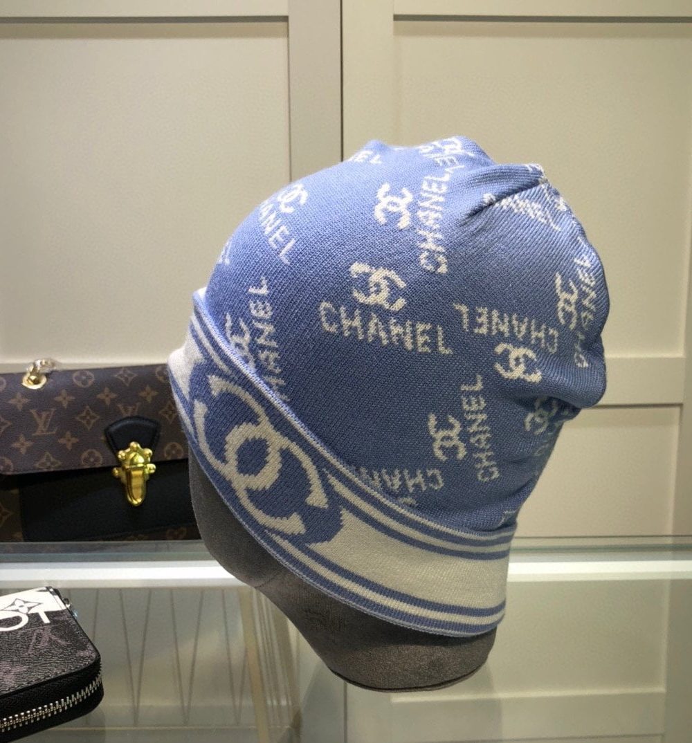 Chanel Beanie In Blue