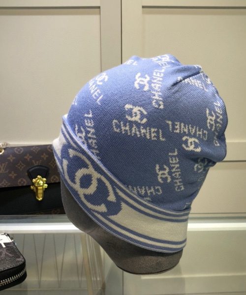 Chanel Beanie In Blue