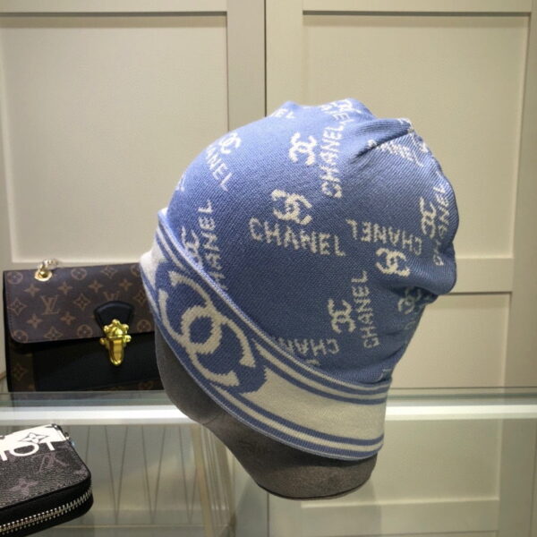 Chanel Beanie In Blue