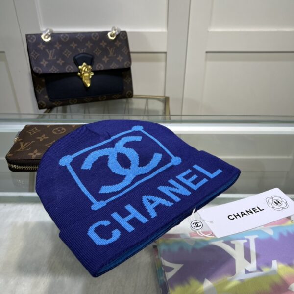 Chanel Beanie In Blue