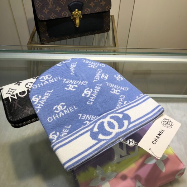 Chanel Beanie In Blue