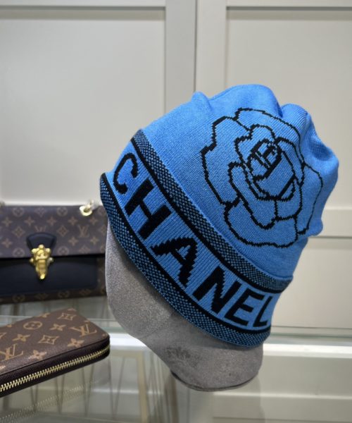 Chanel Beanie In Blue