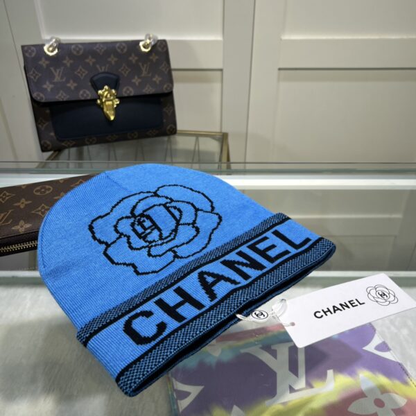 Chanel Beanie In Blue
