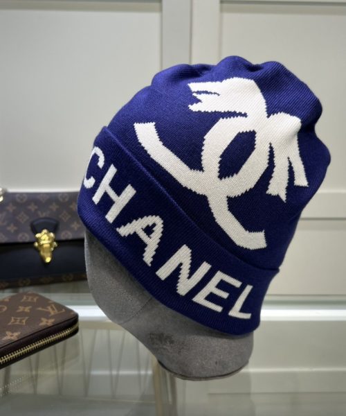 Chanel Beanie In Blue