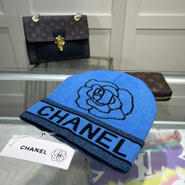 Chanel Beanie In Blue