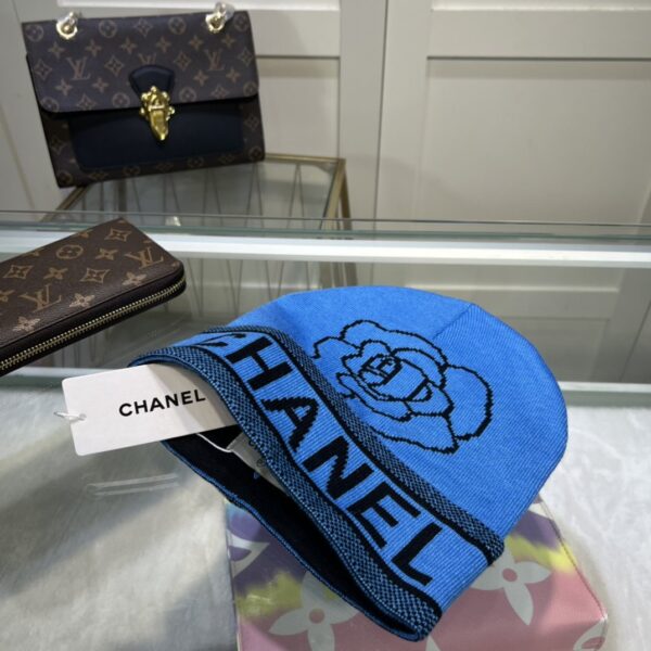 Chanel Beanie In Blue