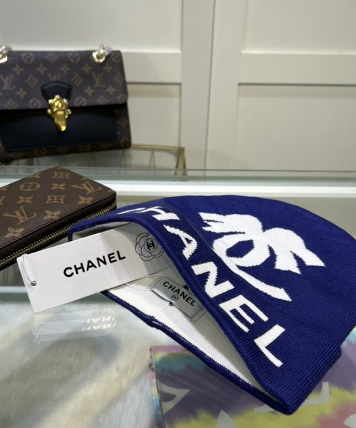 Chanel Beanie In Blue