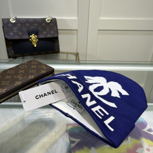 Chanel Beanie In Blue