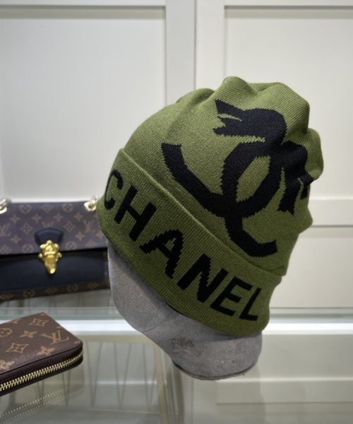 Chanel Beanie In Green