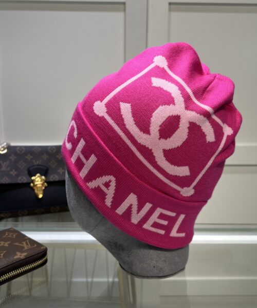 Chanel Beanie In Pink