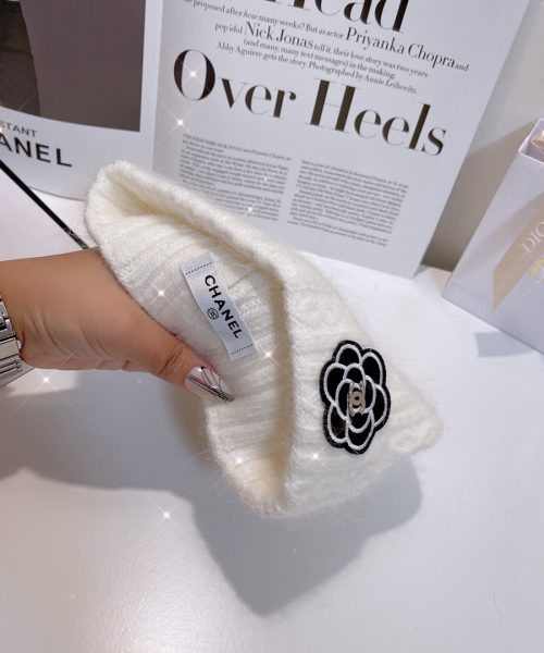 Chanel Beanie White