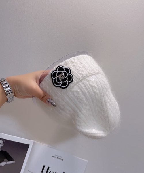 Chanel Beanie White