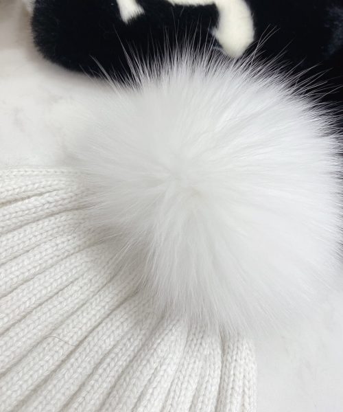 Chanel Beanie White