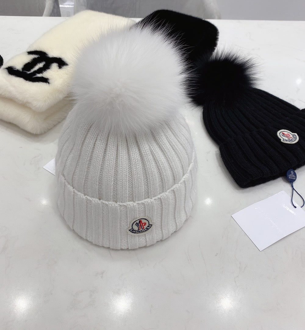 Chanel Beanie White