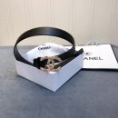1:1 Replica Chanel Belt With Double C Buckle Black Women Belt