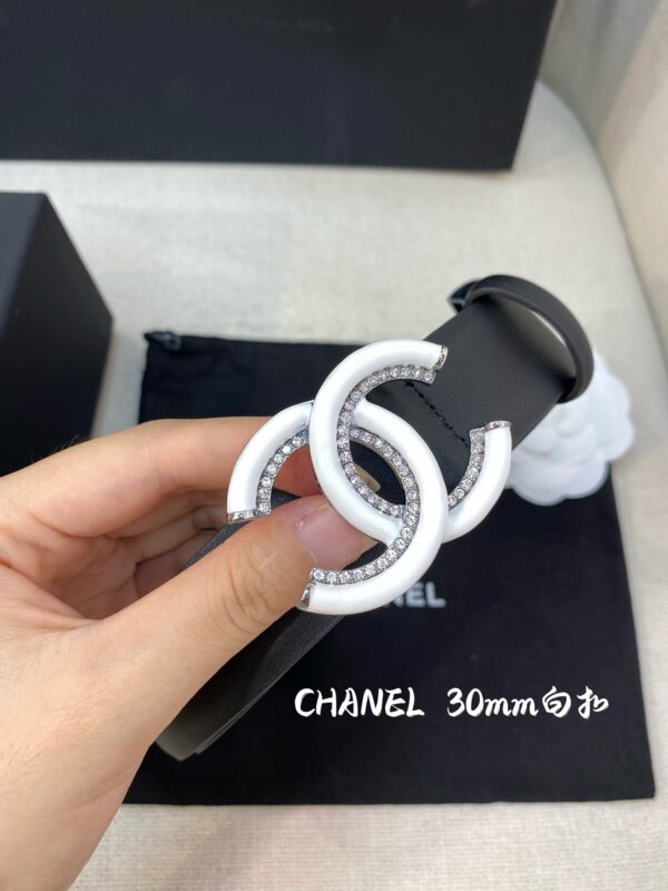 1:1 Replica Chanel Belt With Double C Buckle Black Women Belt
