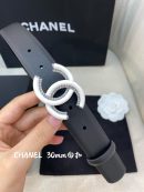 1:1 Replica Chanel Belt With Double C Buckle Black Women Belt