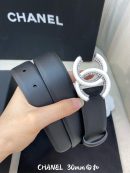 1:1 Replica Chanel Belt With Double C Buckle Black Women Belt