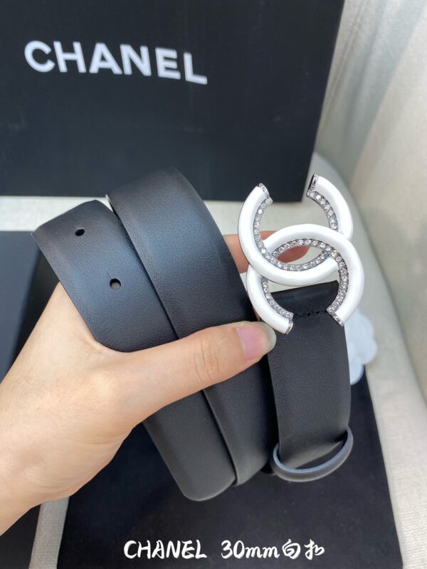 1:1 Replica Chanel Belt With Double C Buckle Black Women Belt