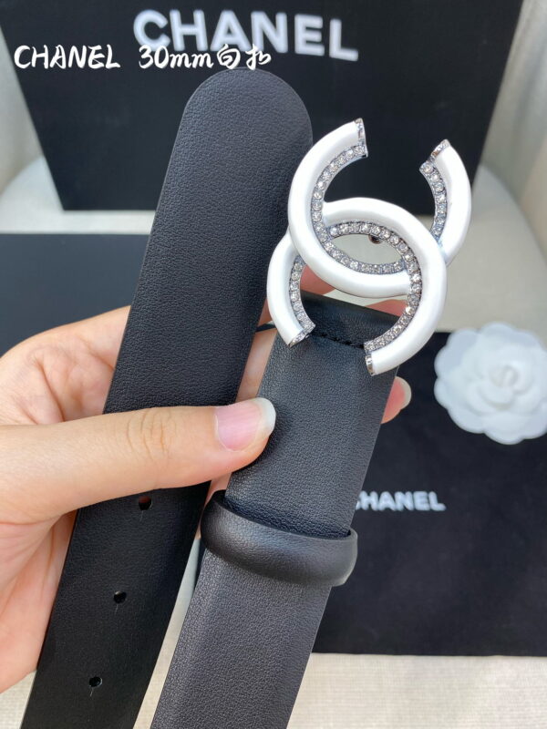 1:1 Replica Chanel Belt With Double C Buckle Black Women Belt