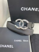 1:1 Replica Chanel Belt With Double C Buckle Black Women Belt