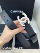 1:1 Replica Chanel Belt With Double C Buckle Black Women Belt