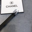 1:1 Replica Chanel Belt With Double C Buckle Black Women Belt