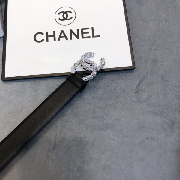 1:1 Replica Chanel Belt With Double C Buckle Black Women Belt