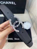 1:1 Replica Chanel Belt With Double C Buckle Black Women Belt