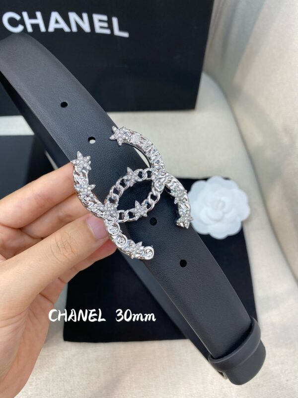 1:1 Replica Chanel Belt With Double C Buckle Black Women Belt