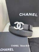 1:1 Replica Chanel Belt With Double C Buckle Black Women Belt
