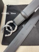 1:1 Replica Chanel Belt With Double C Buckle Black Women Belt