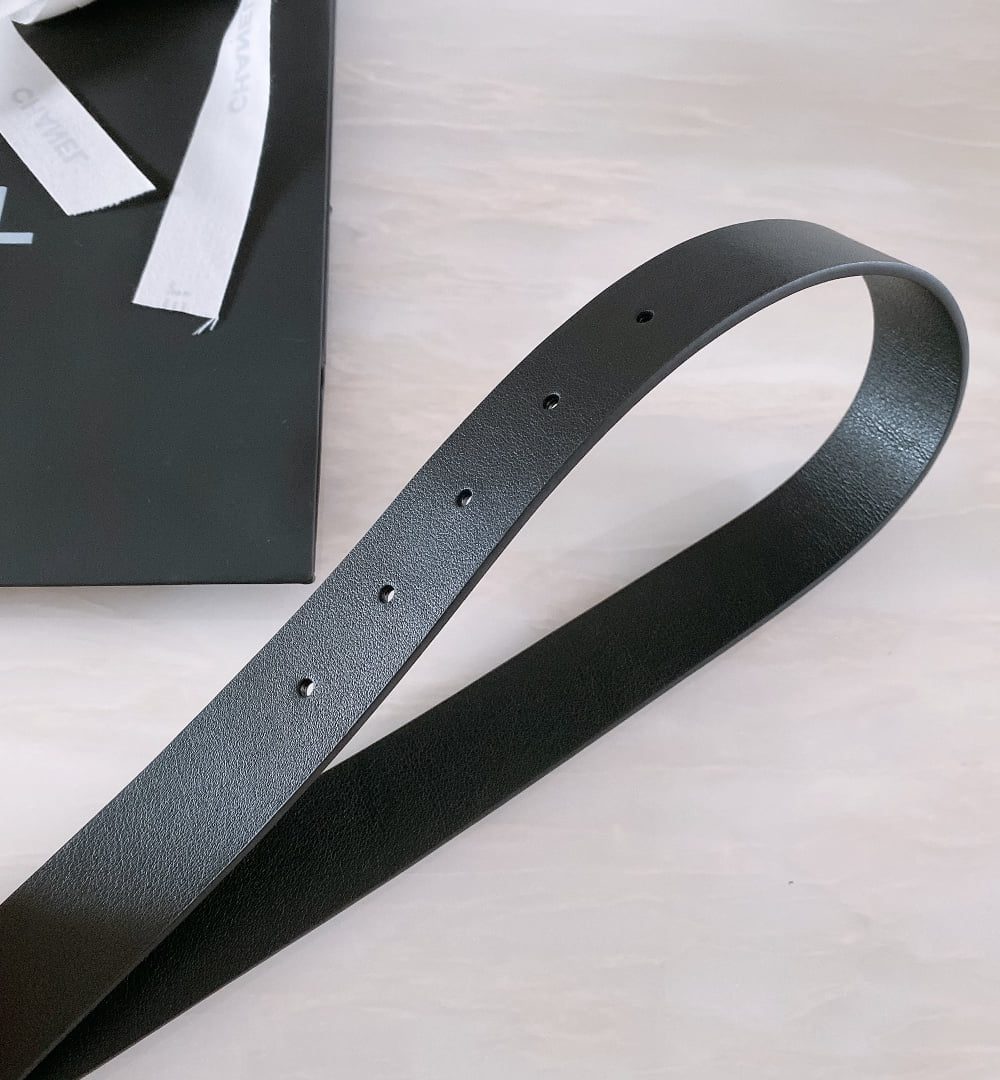 1:1 Replica Chanel Belt With Double C Buckle Black Women Belt