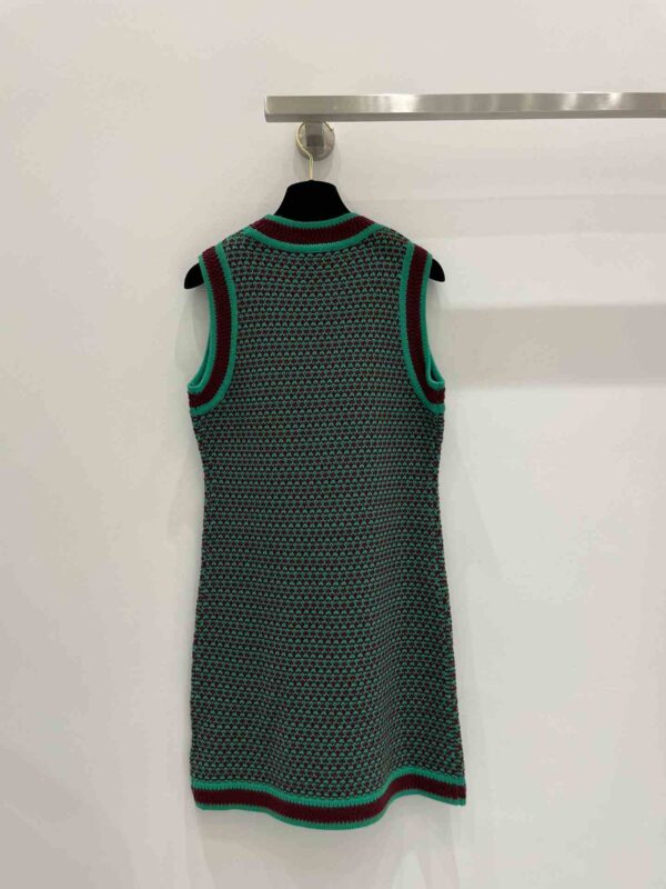 Chanel Bodycon Dress Green For Women