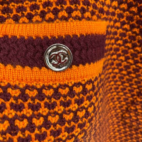 Chanel Bodycon Dress Orange For Women